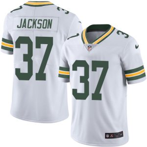 Luxurious Fantastic Packers #37 Josh Jackson White Men's Stitched NFL Vapor Untouchable Limited Jersey