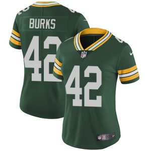 Luxurious Superb Packers #42 Oren Burks Green Team Color Women's Stitched NFL Vapor Untouchable Limited Jersey