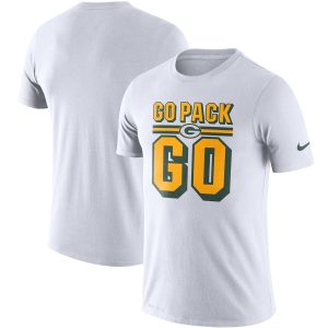 Magnificent Green Bay Packers Sideline Local Performance T Shirt White