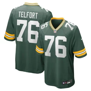 Magnificent Kadeem Telfort Green Bay Packers Nike Game Jersey Green