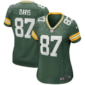 Magnificent Willie Davis Green Bay Packers Nike Women's Game Retired Player Jersey Green