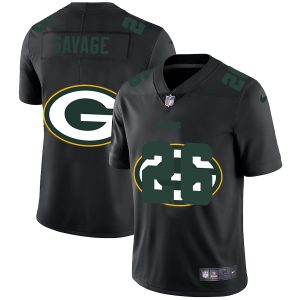 Marvelous Elegant Fabulous Green Bay Packers #26 Darnell Savage Jr. Men's Team Logo Dual Overlap Limited NFL Jersey Black
