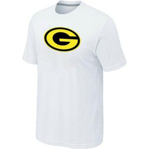 Marvelous Men's Green Bay Packers Neon Logo Charcoal T Shirt White