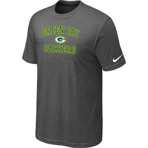 Marvelous NFL Green Bay Packers Heart & Soul NFL T Shirt Crow Grey