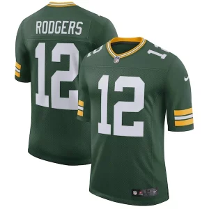 Modern Fantastic Aaron Rodgers Green Bay Packers Nike Classic Limited Player Jersey Green