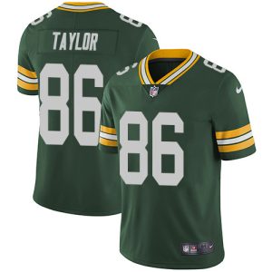 Modern Graceful Packers #86 Malik Taylor Green Team Color Men's Stitched NFL Vapor Untouchable Limited Jersey