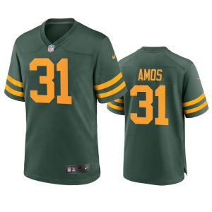 Outstanding Brilliant Terrific Green Bay Packers #31 Adrian Amos Men's Alternate Game Player NFL Jersey Green