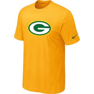 Outstanding Magnificent Pretty Green Bay Packers Sideline Legend Authentic Logo Dri FIT NFL T Shirt Yellow