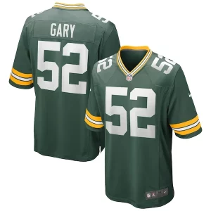 Outstanding Rashan Gary Green Bay Packers Nike Game Jersey Green