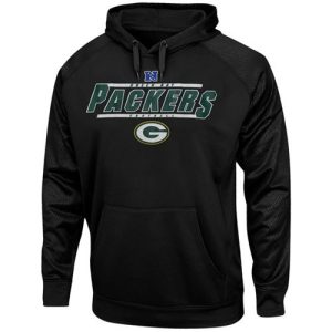 Outstanding Terrific Practical Green Bay Packers Majestic Synthetic Hoodie Sweatshirt Black