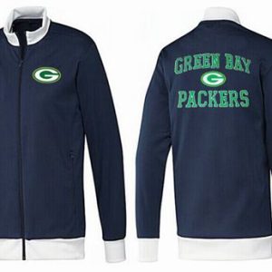Perfect Comfortable Impressive NFL Green Bay Packers Heart Jacket Dark Blue
