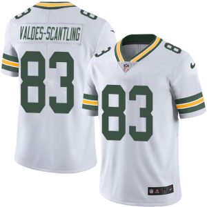 Practical Amazing Packers #83 Marquez Valdes Scantling White Men's Stitched NFL Vapor Untouchable Limited Jersey