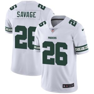 Practical Outstanding Green Bay Packers #26 Darnell Savage Jr White Team Logo Vapor Limited NFL Jersey