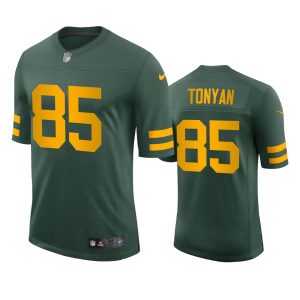 Practical Stunning Brilliant Green Bay Packers #85 Robert Tonyan Men's Alternate Vapor Limited Player NFL Jersey Green