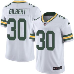 Pretty Packers #30 Zyon Gilbert White Youth Stitched NFL Vapor Untouchable Limited Jersey