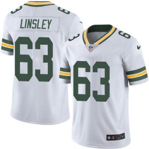 Pretty Packers #63 Corey Linsley White Men's Stitched NFL Vapor Untouchable Limited Jersey