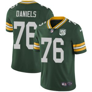 Pretty Unique Graceful Packers #76 Mike Daniels Green Team Color Men's 100th Season Stitched NFL Vapor Untouchable Limited Jersey