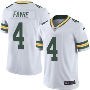 Smart Elegant Packers #4 Brett Favre White Youth Stitched NFL Vapor Untouchable Limited Jersey