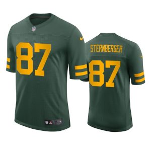 Smart Fantastic Amazing Green Bay Packers #87 Jace Sternberger Men's Alternate Vapor Limited Player NFL Jersey Green