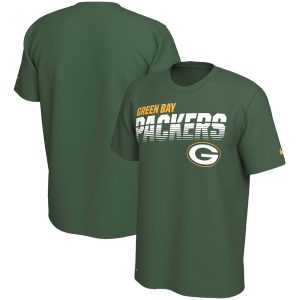 Smart Fantastic Green Bay Packers Sideline Line of Scrimmage Legend Performance T Shirt Green