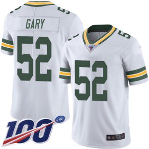 Smart Fantastic Luxurious Packers #52 Rashan Gary White Men's Stitched NFL 100th Season Vapor Limited Jersey
