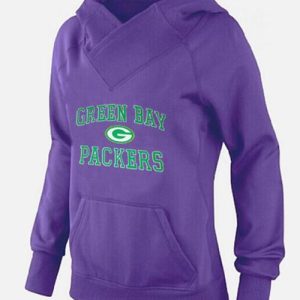 Smart Women's Green Bay Packers Heart & Soul Pullover Hoodie Purple