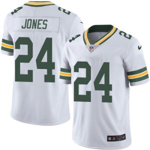 Spectacular Luxurious Packers #24 Josh Jones White Youth Stitched NFL Vapor Untouchable Limited Jersey