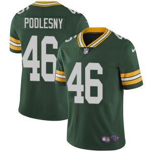 Spectacular Packers #46 Jack Podlesny Green Team Color Youth Stitched NFL Vapor Untouchable Limited Jersey