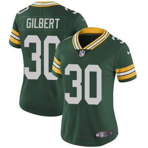 Spectacular Practical Fantastic Packers #30 Zyon Gilbert Green Team Color Women's Stitched NFL Vapor Untouchable Limited Jersey