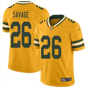 Stunning Awesome Comfortable Packers #26 Darnell Savage Yellow Men's Stitched NFL Limited Rush Jersey