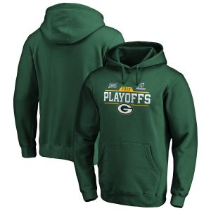 Stunning Fantastic Green Bay Packers NFL 2019 NFL Playoffs Bound Chip Shot Pullover Hoodie Green