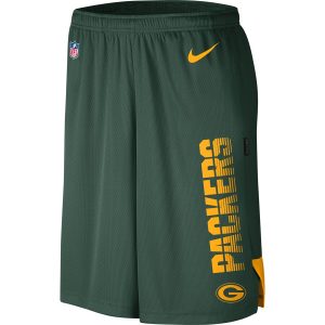 Stunning Incredible Green Bay Packers Sideline Player Knit Performance Shorts Green