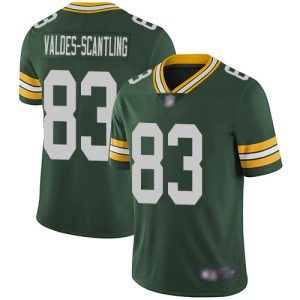 Stunning Modern Packers #83 Marquez Valdes Scantling Green Team Color Youth Stitched NFL Vapor Untouchable Limited Jersey