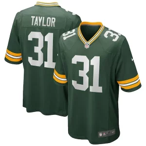 Stunning Terrific Fantastic Jim Taylor Green Bay Packers Nike Game Retired Player Jersey Green