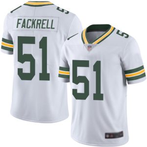 Superb Packers #51 Kyler Fackrell White Men's Stitched NFL Vapor Untouchable Limited Jersey