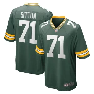 Terrific Magnificent Josh Sitton Green Bay Packers Nike Retired Game Jersey Green