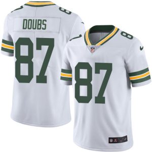 Unique Brilliant Graceful Packers #87 Romeo Doubs White Youth Stitched NFL Vapor Untouchable Limited Jersey