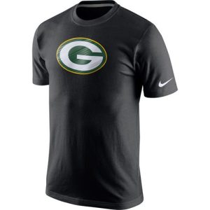 Unique Marvelous Green Bay Packers Fast Logo T Shirt Black